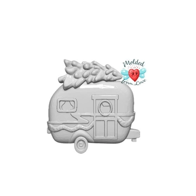 Vintage Holiday Camp Trailer Handmade Plastic Mold BathBomb Mold | Plastic Mold | Soap Mold | Choco Vintage Holiday Camp Trailer Handmade Plastic Mold BathBomb Mold | Plastic Mold | Soap Mold | Choco