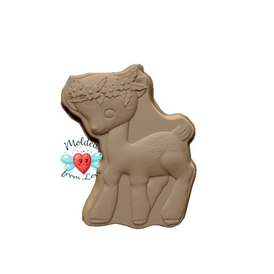 Vintage Holiday Doe Handmade Plastic Mold BathBomb Mold | Plastic Mold | Soap Mold | Chocolate Mold Vintage Holiday Doe Handmade Plastic Mold BathBomb Mold | Plastic Mold | Soap Mold | Chocolate Mold
