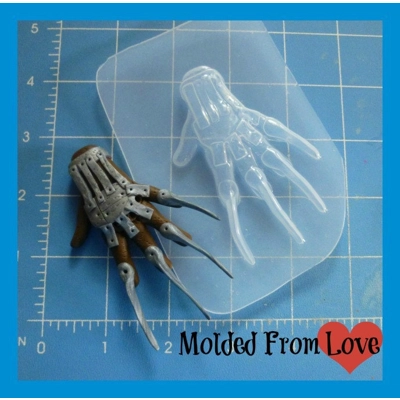 Amanda's Nightmare Glove  Handmade Plastic  Mold