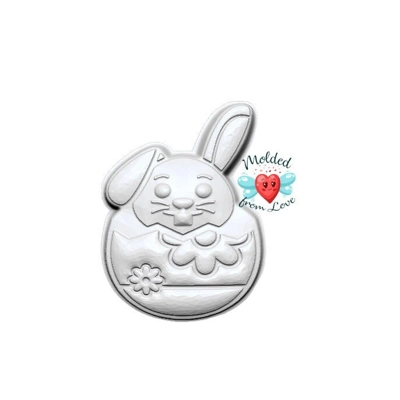 Cute Bunny In Egg Handmade Plastic Mold BathBomb Mold | Plastic Mold | Soap Mold | Chocolate Mold | Cute Bunny In Egg Handmade Plastic Mold BathBomb Mold | Plastic Mold | Soap Mold | Chocolate Mold |