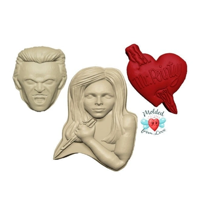Vampire Killer Soap Or Bath Bomb Handmade Plastic Resin Mold Vampire Killer Soap Or Bath Bomb Handmade Plastic Resin Mold
