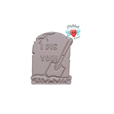 I Dig You Tombstone Handmade Plastic Mold BathBomb Mold | Plastic Mold | Soap Mold | Chocolate Mold I Dig You Tombstone Handmade Plastic Mold BathBomb Mold | Plastic Mold | Soap Mold | Chocolate Mold