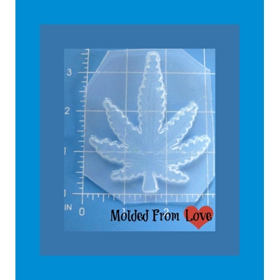 New Detailed Cannabis Leaf Flexible Plastic Handmade Resin Mold- New Detailed Cannabis Leaf Flexible Plastic Handmade Resin Mold-