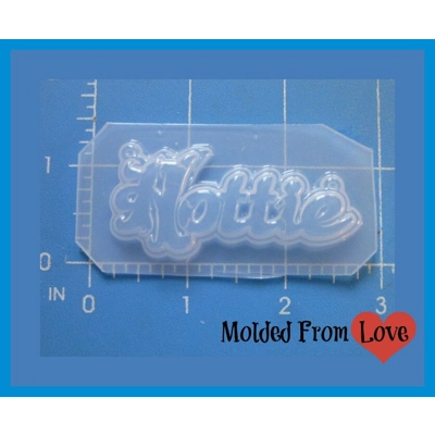 Hottie Layered Flexible Plastic Handmade Resin Mold Hottie Layered Flexible Plastic Handmade Resin Mold