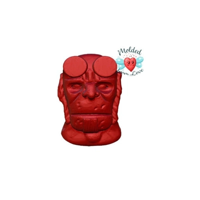 Red Horned Boy Handmade Plastic Mold BathBomb Mold | Plastic Mold | Soap Mold | Chocolate Mold | Ca Red Horned Boy Handmade Plastic Mold BathBomb Mold | Plastic Mold | Soap Mold | Chocolate Mold | Ca