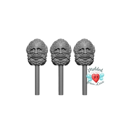 Bigfoot Lollypop/chocolate handmade plastic mold Bigfoot Lollypop/chocolate handmade plastic mold