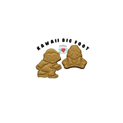 Kawaii Stompin' or Sittin' Big Foot Soap Or Bath Bomb Handmade Plastic Resin Mold Kawaii Stompin' or Sittin' Big Foot Soap Or Bath Bomb Handmade Plastic Resin Mold