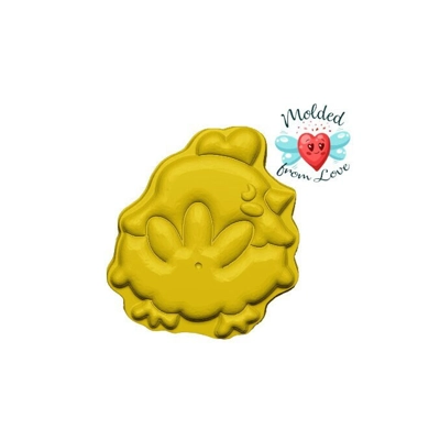 Kawaii Chicken Booty Handmade Plastic mold, soap mold, bathbomb, bathbomb mold, chocolate mold, plas Kawaii Chicken Booty Handmade Plastic mold, soap mold, bathbomb, bathbomb mold, chocolate mold, plas