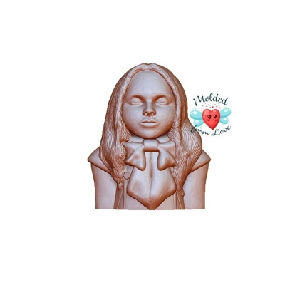 Horror Series Mega Robot Girl Handmade Plastic Mold BathBomb Mold | Plastic Mold | Soap Mold | Choco