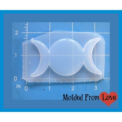 Triple Goddess Shape Handmade Flexible Resin Mold Triple Goddess Shape Handmade Flexible Resin Mold