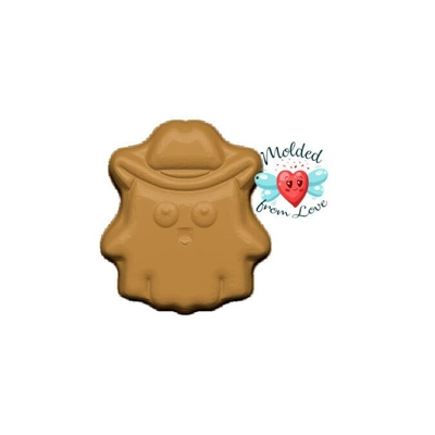 Kawaii Ghost Cowboy Handmade Plastic Mold BathBomb Mold | Plastic Mold | Soap Mold | Chocolate Mold Kawaii Ghost Cowboy Handmade Plastic Mold BathBomb Mold | Plastic Mold | Soap Mold | Chocolate Mold