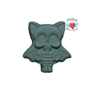 Kawaii Skelebat Handmade Plastic Mold BathBomb Mold | Plastic Mold | Soap Mold | Chocolate Mold | Kawaii Skelebat Handmade Plastic Mold BathBomb Mold | Plastic Mold | Soap Mold | Chocolate Mold |