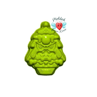Creepy Christmas Series Killer Christmas Tree Handmade Plastic Mold BathBomb Mold | Soap Mold | Choc