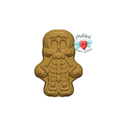 Creepy Christmas Series Skeleton Gingerbread Man Soap Or Bath Bomb Handmade Plastic Resin Mold Creepy Christmas Series Skeleton Gingerbread Man Soap Or Bath Bomb Handmade Plastic Resin Mold