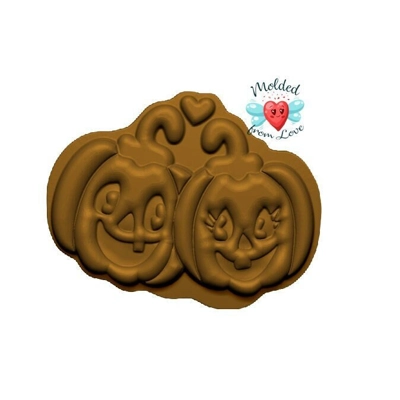 Retro Pumpkin Love Handmade Plastic Mold BathBomb Mold | Plastic Mold | Soap Mold | Chocolate Mold Retro Pumpkin Love Handmade Plastic Mold BathBomb Mold | Plastic Mold | Soap Mold | Chocolate Mold
