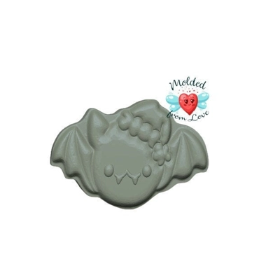 Spooky Christmas Kawaii Santa Bat Handmade Plastic Mold BathBomb Mold | Plastic Mold | Soap Mold | C Spooky Christmas Kawaii Santa Bat Handmade Plastic Mold BathBomb Mold | Plastic Mold | Soap Mold | C