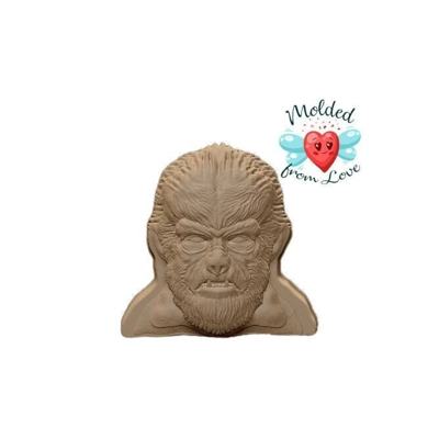 A Wolf Man Handmade Plastic Mold BathBomb Mold | Plastic Mold | Soap Mold | Chocolate Mold | Candle A Wolf Man Handmade Plastic Mold BathBomb Mold | Plastic Mold | Soap Mold | Chocolate Mold | Candle