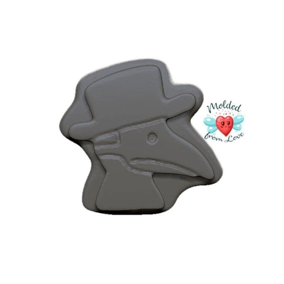 Plague Doctor Handmade Plastic Mold BathBomb Mold | Plastic Mold | Soap Mold | Chocolate Mold | Can Plague Doctor Handmade Plastic Mold BathBomb Mold | Plastic Mold | Soap Mold | Chocolate Mold | Can