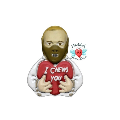 HORROR MOVIE Valentine I Chews You! Soap Or Bath Bomb Handmade Plastic Resin Mold HORROR MOVIE Valentine I Chews You! Soap Or Bath Bomb Handmade Plastic Resin Mold
