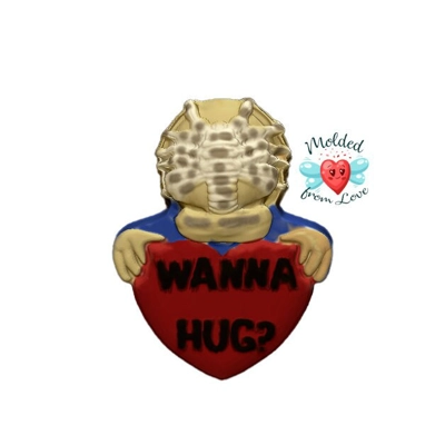 HORROR MOVIE Valentine Wanna Hug? Soap Or Bath Bomb Handmade Plastic Resin Mold HORROR MOVIE Valentine Wanna Hug? Soap Or Bath Bomb Handmade Plastic Resin Mold