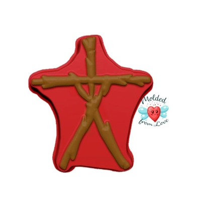 Creepy Stick Symbol Handmade Plastic Mold BathBomb Mold | Plastic Mold | Soap Mold | Chocolate Mold Creepy Stick Symbol Handmade Plastic Mold BathBomb Mold | Plastic Mold | Soap Mold | Chocolate Mold