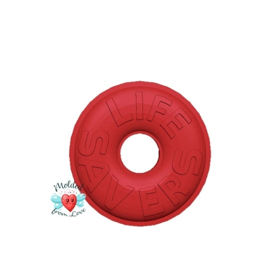 You are a Lifesaver! Hole all the way through Handmade Plastic Mold You are a Lifesaver! Hole all the way through Handmade Plastic Mold