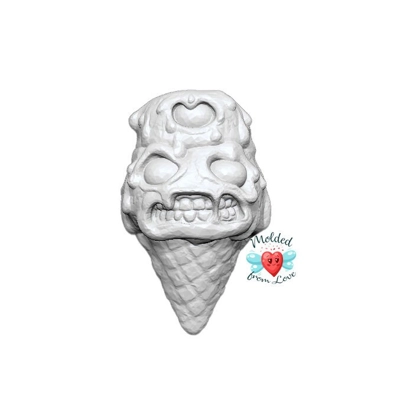 I Scream You Scream Handmade Plastic Mold BathBomb Mold | Plastic Mold | Soap Mold | Chocolate Mol I Scream You Scream Handmade Plastic Mold BathBomb Mold | Plastic Mold | Soap Mold | Chocolate Mol