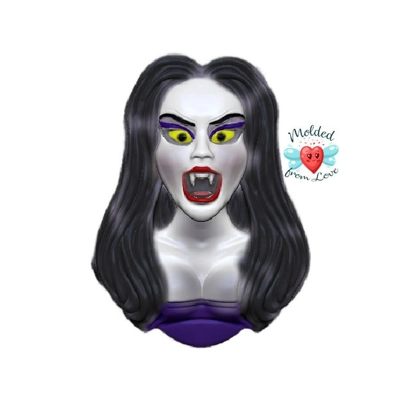 Lady Vamp Handmade Plastic Mold BathBomb Mold | Plastic Mold | Soap Mold | Chocolate  Mold | Candle