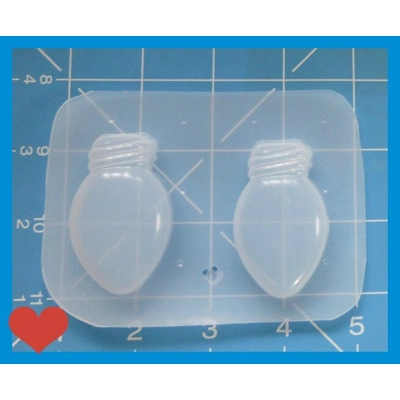 2 chubby Bulbs Handmade Plastic mold 2 chubby Bulbs Handmade Plastic mold
