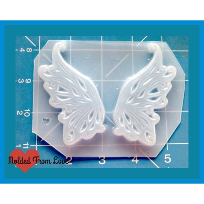 MFL Exclusive Gothic Fairy Wings Set Handmade Plastic Mold MFL Exclusive Gothic Fairy Wings Set Handmade Plastic Mold