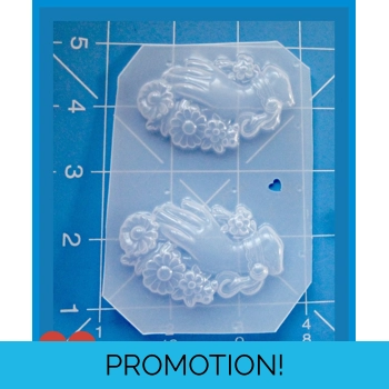 2 Mid Century Hand..