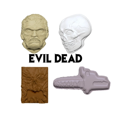 Dead Evil Zombies Handmade Plastic Mold