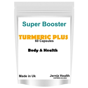 Jerniz Health Diet Best Turmeric Curcumin Capsules Super S..