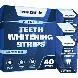 Premium Teeth Whitening Strips - Non-Sensitive Formula - E..