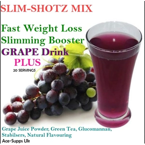 Jerniz Health Slimshotz Grape Drink Weight loss slimming a..