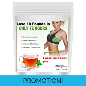 Jerniz Health Cleanse-Slim-7 Day FEIYAN plus Keto Slimming&Weight loss Diet TeaTox-Strong Detox Tea