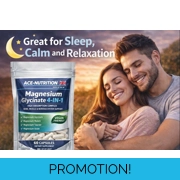 Magnesium Glycinate Capsules;-High Strength Complex Glycinate, Bisglycinate,Taurate & Malate