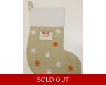 Santa Sock - Girls personalised