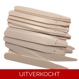250x Harde labels Engels 12cm x 1,4 cm 250x Harde labels Engels 12cm x 1,4 cm