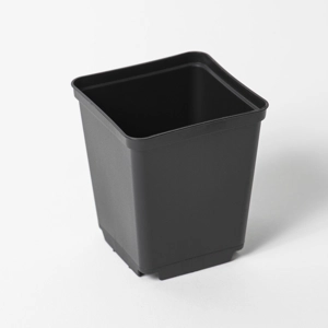 Vierkante kweekpot 7 cm / 0,27l zwart Vierkante kweekpot 7 cm / 0,27l zwart