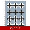 WWII Germany Cross Water Slide Decals WWII Germany Cross Water Slide Decals