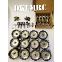 [DK] 1/16 Metal Road Wheels with Swing arms set for Challenger 2