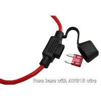 [DKLM] Fuse base with AWG16 wire and fuse set