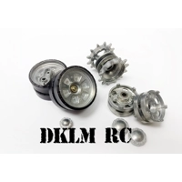 [DK] Metal Sprocket & Idler wheel set for 1/16 T-90 tank