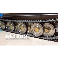 [DK] Stainless Steel Late Road wheel set For Tamiya 1/16 P..