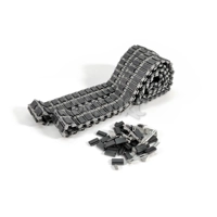 1/16 Metal track with rubber pad for Leopard 2A6 & Challenger 2