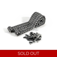 1/16 Metal track with rubber pad for Leopard 2A6 & Challenger 2