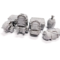 OKMO 1/16 Modern Military Tactical Backpack & bags