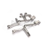 Stainless Steel idler wheel linkage for 1/16 Tamiya Abram M1A2.