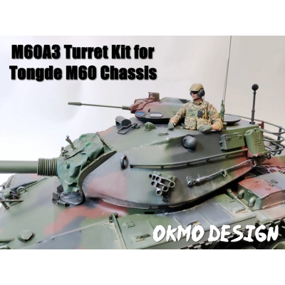 [OKMO] 1/16 M60A3 turret kit